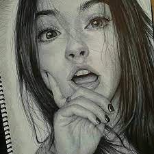 Make sure you draw lightly so it's more of a sketch than the final project. Improveyourdrawing Com My Wordpress Blog Portrait Drawing Art Sketches Pencil Realistic Drawings