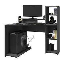Shop for black corner desk desks at pricegrabber. Corner Gaming Set Up Desk Room To Grow