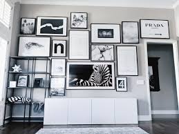 Black And White Gallery Wall Ideas Living Room Gallery Wall Ideas Looking For Gallery Wall Ideas This Black And White Gallery Wall Gallery Wall Living Room Living Room Wall Gallery Wall Frames