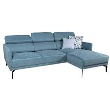 Rundecke In Jeansblau Rundecke Sofa Microfaser Couch
