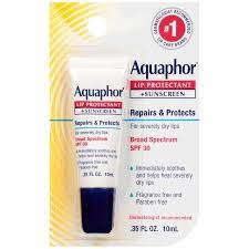 Aquaphor Lip Protectant And Sunscreen Spf 30 Lip Balm For Chapped Lips Walmart Com Spf Lip Balm Sunscreen Lip Balm Aquaphor