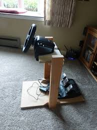 Racing Wheel Stand Racing Wheel Game Room Game Room Decor