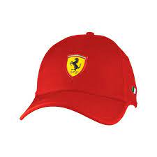 Puma Ferrari Flowback Cap Red Embroidered Caps Embroidered Hats Cap