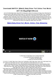 Download Baby Driver Full Movie Free By Cloudmedia Issuu