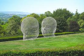 Nuria And Irma By Jaume Plensa 2010 Yorkshire Sculpture Park
