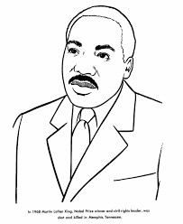 By martin luther king, jr. Free Printable Martin Luther King Jr Day Mlk Day Coloring Pages
