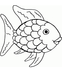 Fish are amazing because they do the opposite of humans: The Rainbow Fish Coloring Page Free Printable Coloring Pages For Kids