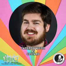 📣 Introducing the Cast & Crew of LOVE'S LABOUR'S LOST 💌, part of our 2025  Summer of Love/Fun season! Cameron Wilcox as COSTARD 3 Cheers for 3 years!  Cameron is very excited