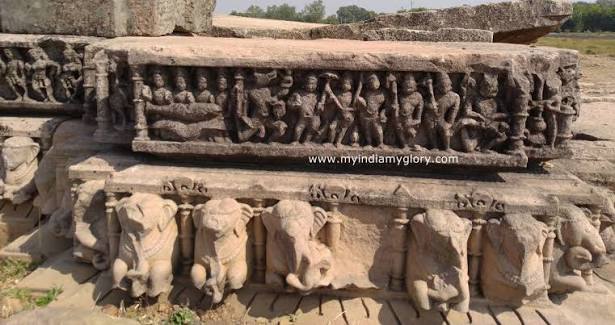 Dashavatara Temple, Deogarh, Uttar Pradesh. Dashavatara temple sculpture at Deogarh, completed about 500 CE. The **Dashavatara Temple** is an early 6th century Vishnu Hindu temple located at Deogarh, Uttar Pradesh which