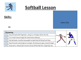 Softball wrist coach template creator. Ppt Softball Lesson Powerpoint Presentation Free Download Id 662419