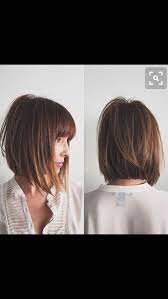 Get inspired and discover the top short bob haircuts with bangs ideas for 2020 with our collection of the best looks to try now. Pretty Angles Bob And Fringe Great For Fine Hair Haircuts For Fine Hair Short Hair Styles Long Hair Styles