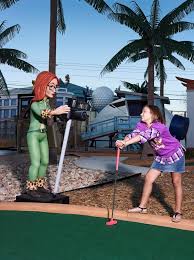Get your beach and island vibes moving and grooving when you experience branson's coral reef mini golf located inside wildwood's mini golf. Mini Golf Fun The Story Behind Shoot For The Stars In Branson