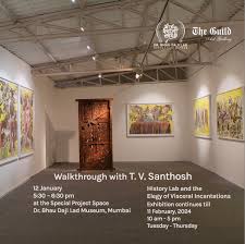 T. V. Santhosh @ Dr. Bhau Daji Lad Museum