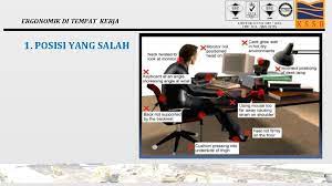 Ergonomik di tempat kerja merupakan sains yang menyesuaikan tugas dan persekitaran kerja terhadap pekerja. Ergonomik Di Tempat Kerja Tarikh 27 Hb Ogos