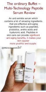 The Ordinary Buffet Multi Technology Peptide Serum