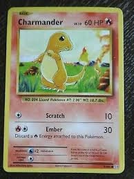 Simply enter a battle with a high level pokemon with charmander first in. 2016 Charmander Pokemon Card 9 108 Unused Ebay