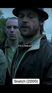 Snatch Brad Pitt White Suite