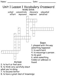 ¿cuántas palabras del español conoces? Third Grade Mcgraw Hill Wonders Puzzles Unit 1 Mcgraw Hill Wonders Reading Wonders Third Grade