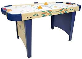 Amazon Com Harvil 4 Foot Air Hockey Game Table For Kids And Adults With Electronic Scorer Free Pushers And Puc Air Hockey Air Hockey Games Air Hockey Tables