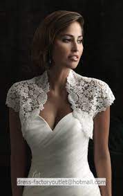 Ivory White Lace Bridal Dress Jacket Short Sleeves Wedding Dress Bolero Jacket Size 2 18 Wedding Dress Bolero Bolero Dress Short Sleeve Wedding Dress