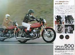 kawasaki mach 500ss motorcyklar