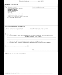 Volver a documentos de básica. Boe Es Boe A 2018 4604 Resolucion De 20 De Marzo De 2018 De La Direccion General De Formacion Profesional Por La Que Se Convoca La Celebracion De La Prueba De Acceso A Los Ciclos