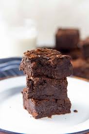 Because it has the highest percentage of solids of any chocolate product, a little goes a long way in terms of imbuing a baked good or dessert with rich. The Best Fudgy Chocolate Brownies Ever Double Fudge Cocoa Brownies The Flavor Bender