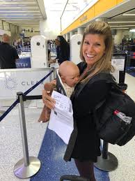 Tips For Flying Across Country With A 2 Month Old Baby Kelley Ferro