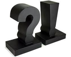 Bookends Punctuation Marks Bookends Garage Clock This Or That Questions
