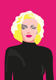 Pop Art New Generation Postcard Marilyn Monroe Stationery Heaven
