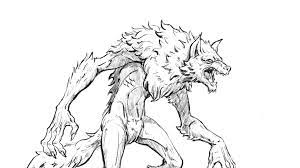 Check out amazing werewolf artwork on deviantart. Learn To Draw A Werewolf How To Draw Dogman Improveyourdrawings Com