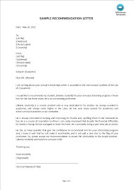 Personal Recommendation Letter Templates At Allbusinesstemplates Com