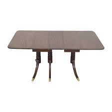 Beautiful piece of ethan allen solid pine furniture. 43 Off Jefferson Wood Working Jefferson Wood Working Drop Leaf Dining Table Tables