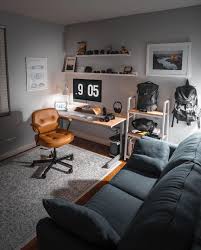 Minimal Interior Design Inspiration 201 Ultralinx In 2020 Home Office Setup Office Interior Design Home Office Design