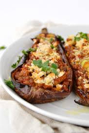 Simple Comme Des Aubergines Farcies Aux Lentilles Aubergines Farcies Aubergine Et Aubergine Farcie Vegetarienne
