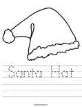 So that's what i did.i've made a video of the project, but you can also read the steps below :) 1,937 8 1. Santa Hat Coloring Page Twisty Noodle