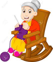 Maybe you would like to learn more about one of these? Funny Grandmother Cartoon Knitting In A Rocking Chair Royalty Free Cliparts Vectors And Stock Illustration Image 67754059