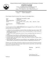 Beasiswa bukan cuma untuk mereka yang mempunyai kemampuan akademis atau non akademis yang bagus, ada beasiswa untuk mereka yang kurang mampu. Surat Rekomendasi Beasiswa Ppa 1