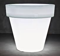 Big-Bo Planter with Light