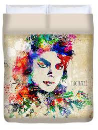 The Man in the Mirror Duvet Cover