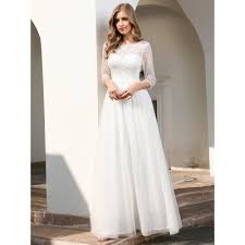 Ever Pretty Ever Pretty Women S Sweetheart Illusion Half Sleeve Floral Lace Wedding Dress 00719 White Us4 Walmart Com In 2020 Floral Lace Wedding Dress Wedding Dresses Lace Wedding Dress Inspiration
