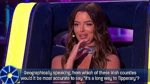 Maura — bezeichnet folgende personen: Maura Higgins Hilariously Responds To Her Irish Geography Mistake On Game Show Dublin S Q102