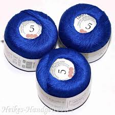 Uno A Ritorto 5 Kornblumenblau Kornblumenblau Blau Baumwolle