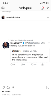 Memes • comedy • culture. I Hate Cancel Culture Imagine God Cancelling You Because You Did Or Said Something Wrong Lipstick Alley