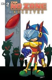 No Zone Archives Issue2 Cover By Chauvels Zone Archive Sonic And Shadow Sonic Fan Characters