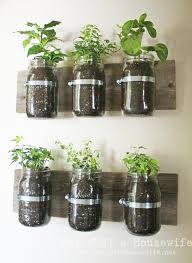 35 Creative Diy Herb Garden Ideas Icreativeideas Com Part 6 Mason Jar Herb Garden Mason Jar Herbs Hanging Herb Garden