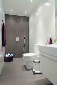 They protect your walls water. Grey Bathroom Grey Bathroom Tiles Simple Bathroom Bathroom Interior Design