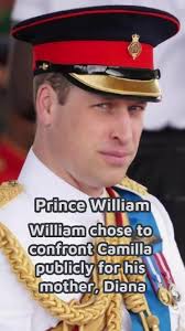 William chose to confront camilla publicly for his mother,diana. #british  #royal #camilla #william #queen #diana #entertainment