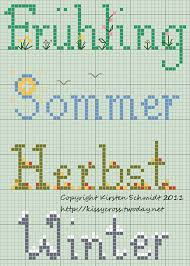 Plus, use our caption/border maker tool to chart your own words. Seasons Cross Stitching Free Cross Stitch Cross Stitch Embroidery
