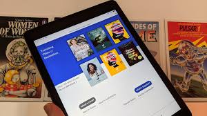 A tablet with a book reading app installed. How To Read Books Online For Free Techradar